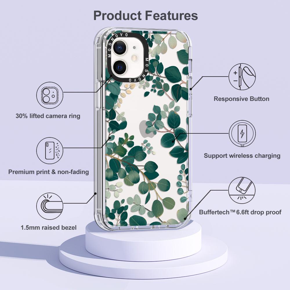 Eucalyptus Phone Case - iPhone 12 Case - MOSNOVO