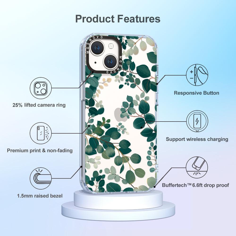 Eucalyptus Phone Case - iPhone 14 Case - MOSNOVO