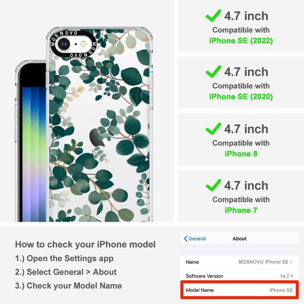 Eucalyptus Phone Case - iPhone SE 2020 Case - MOSNOVO