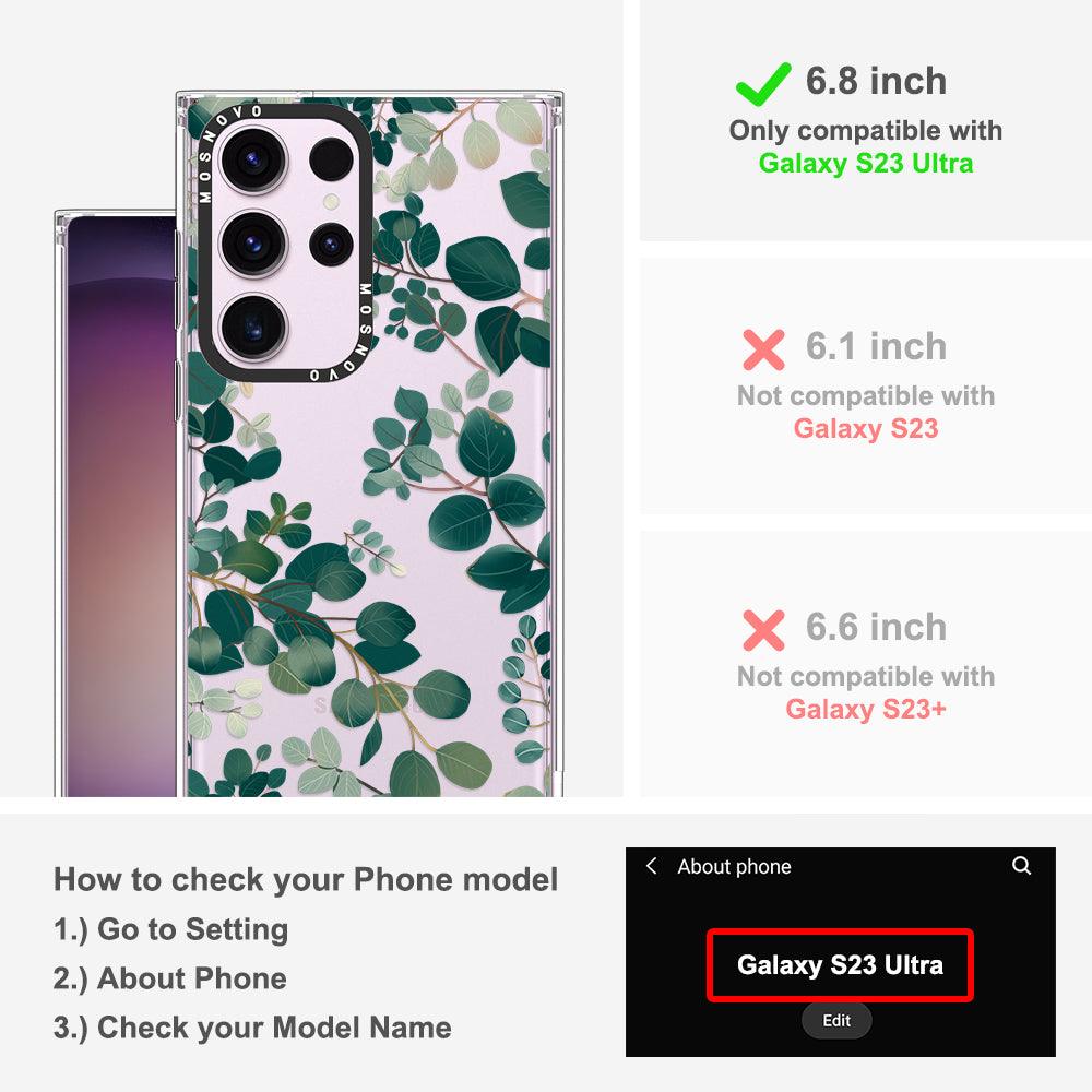 Eucalyptus Phone Case - Samsung Galaxy S23 Ultra Case - MOSNOVO