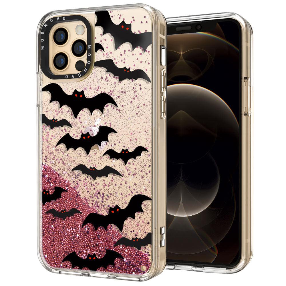 Evil Bat Glitter Phone Case - iPhone 12 Pro Case - MOSNOVO