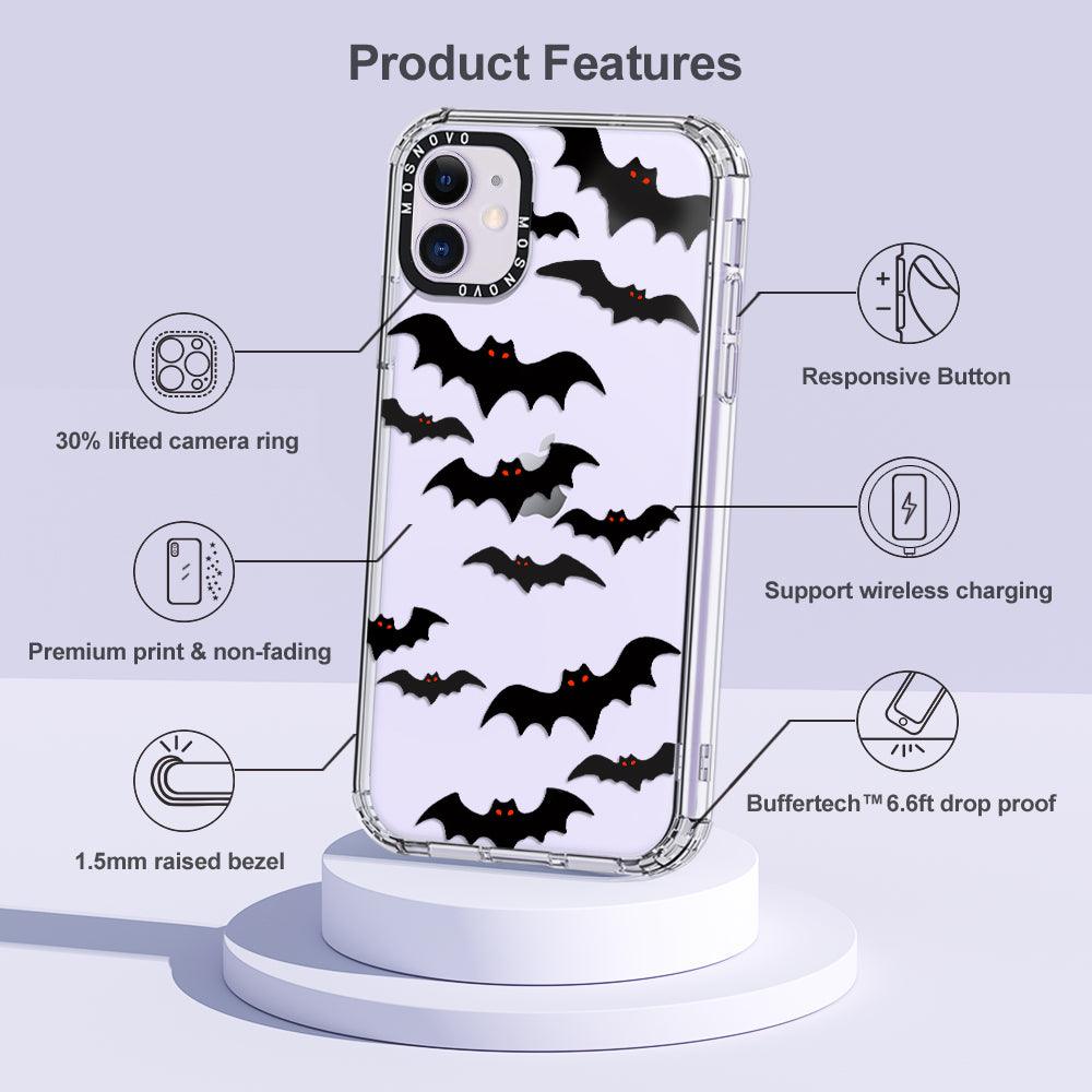 Evil Bat Phone Case - iPhone 11 Case - MOSNOVO