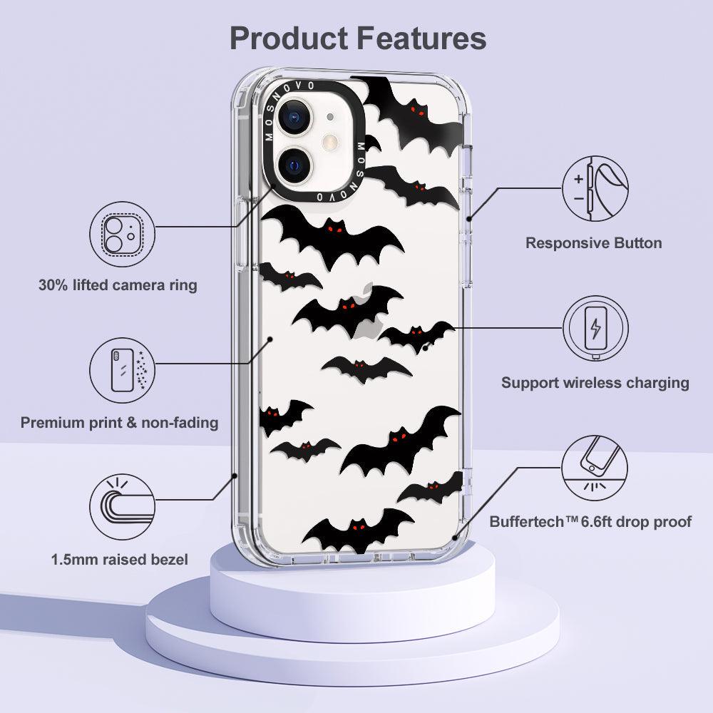 Evil Bat Phone Case - iPhone 12 Case - MOSNOVO