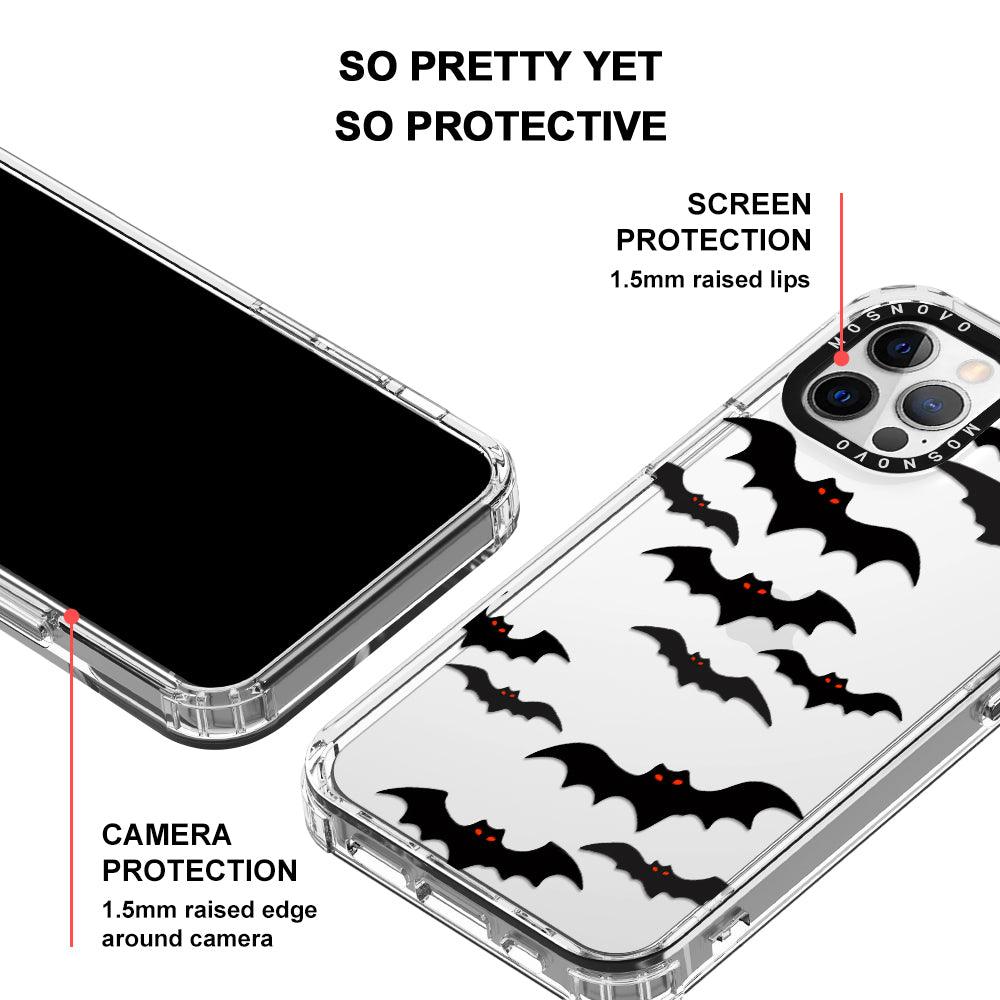 Evil Bat Phone Case - iPhone 12 Pro Case - MOSNOVO