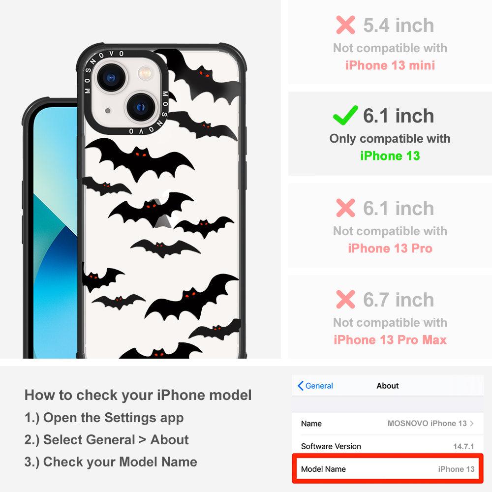 Evil Bat Phone Case - iPhone 13 Case - MOSNOVO
