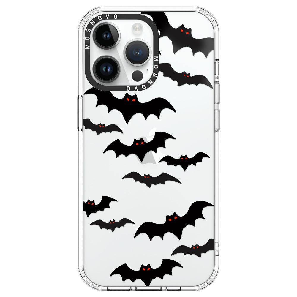 Evil Bat Phone Case - iPhone 14 Pro Max Case - MOSNOVO