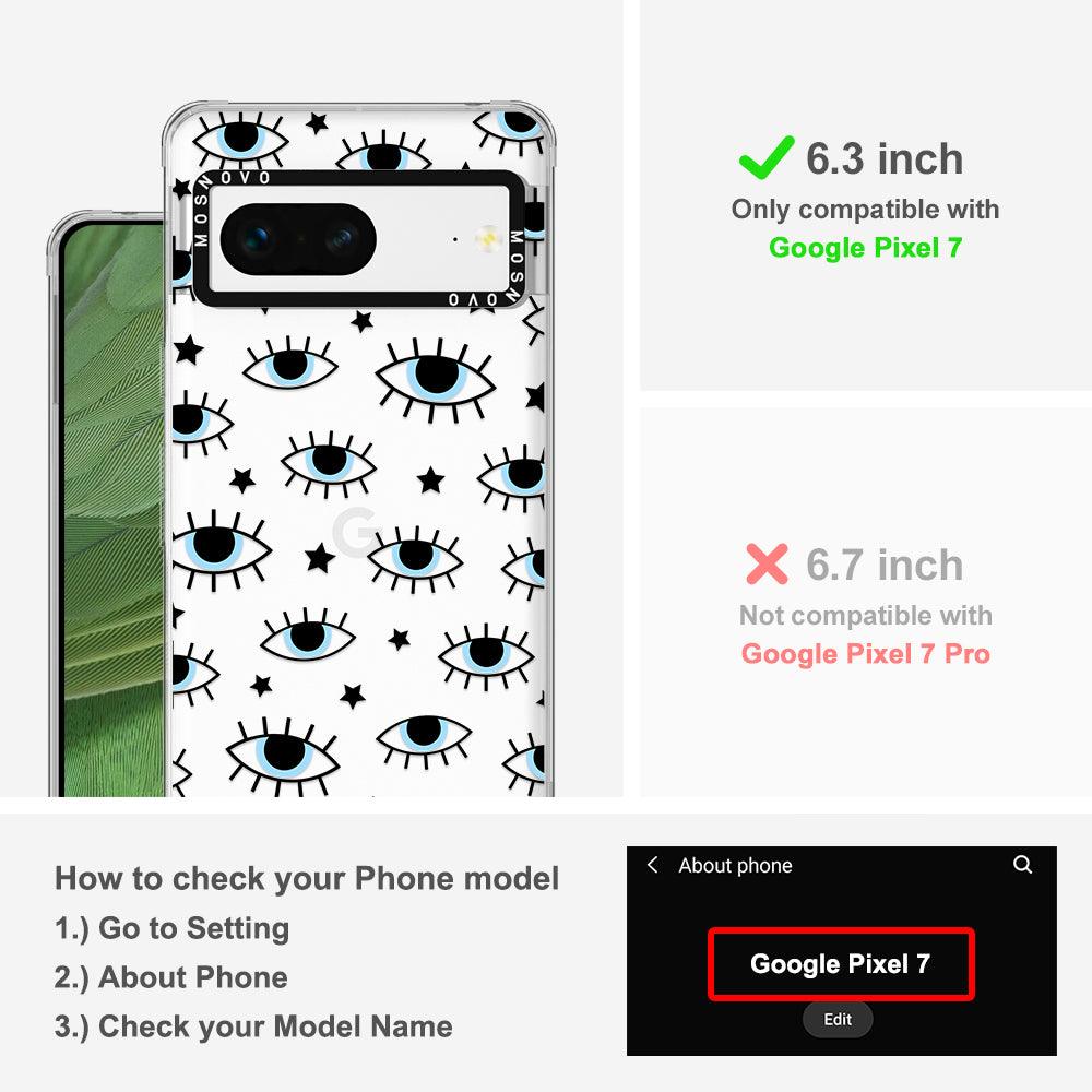 Evil Eye Phone Case - Google Pixel 7 Case - MOSNOVO