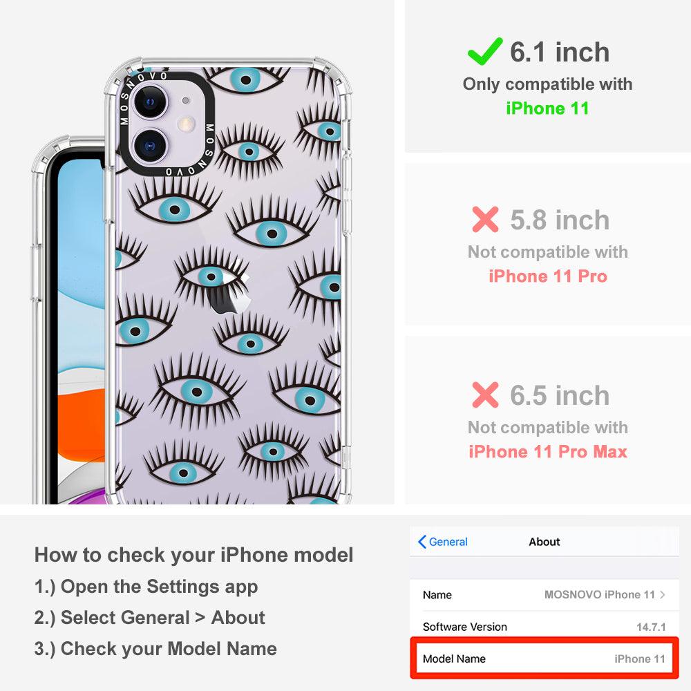 Evil Eye Phone Case - iPhone 11 Case - MOSNOVO