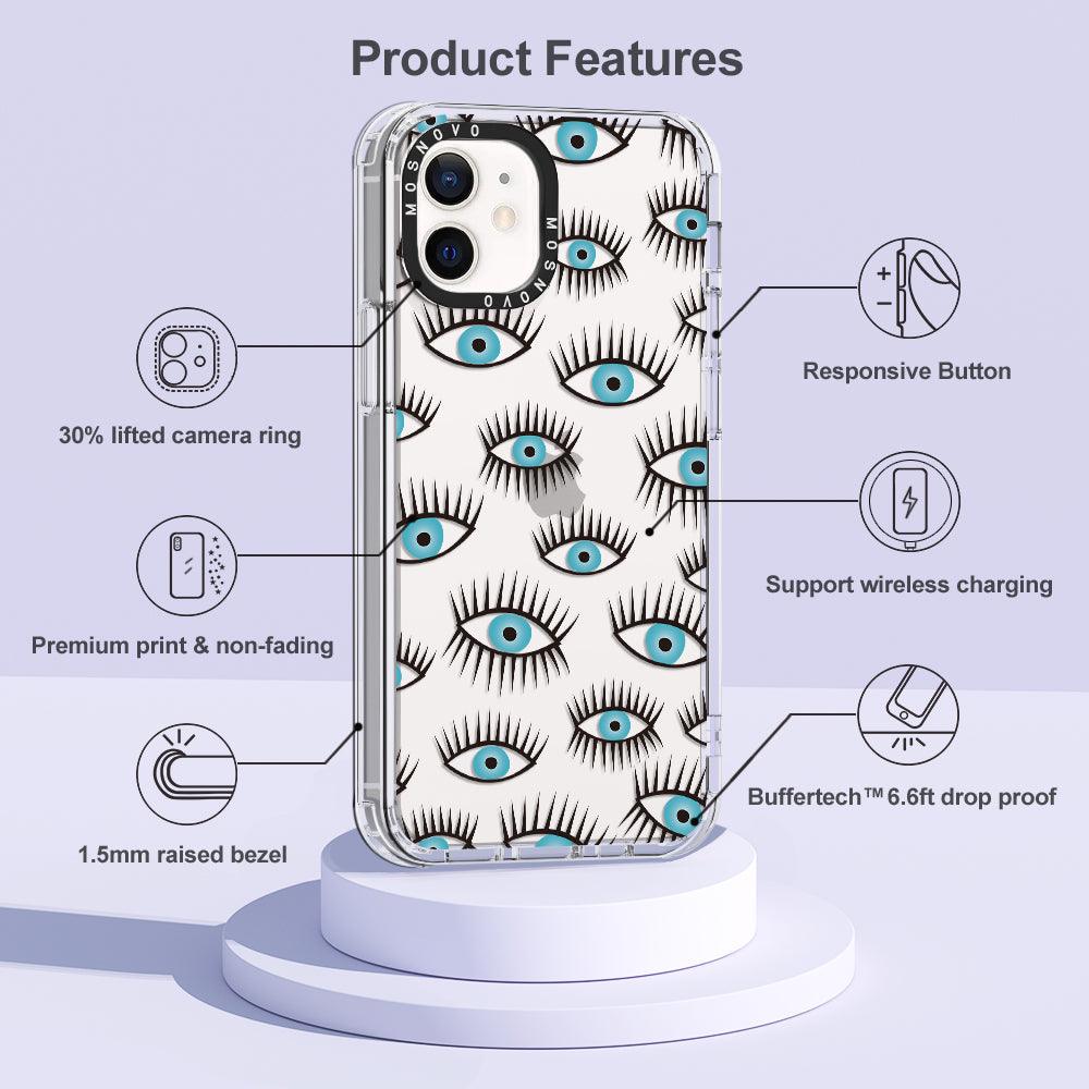 Evil Eye Phone Case - iPhone 12 Case - MOSNOVO