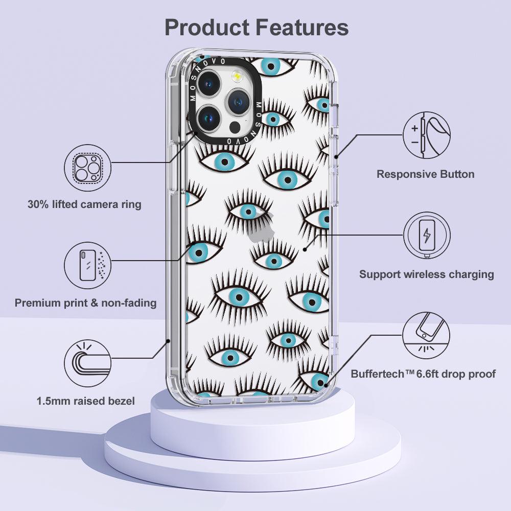 Evil Eye Phone Case - iPhone 12 Pro Case - MOSNOVO