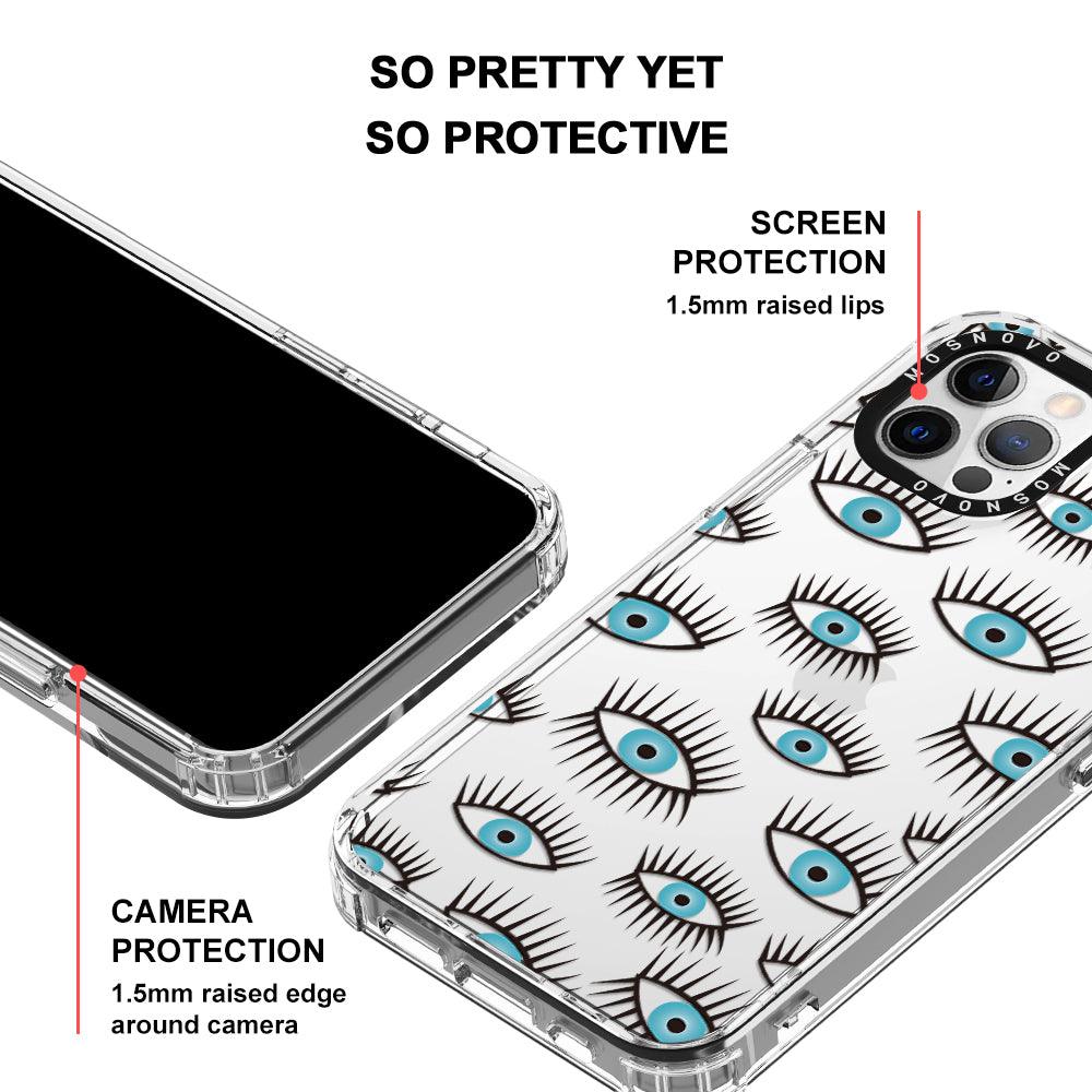 Evil Eye Phone Case - iPhone 12 Pro Max Case - MOSNOVO