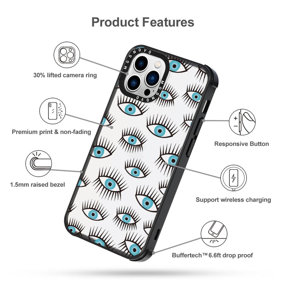 Evil Eye Phone Case - iPhone 13 Pro Max Case - MOSNOVO