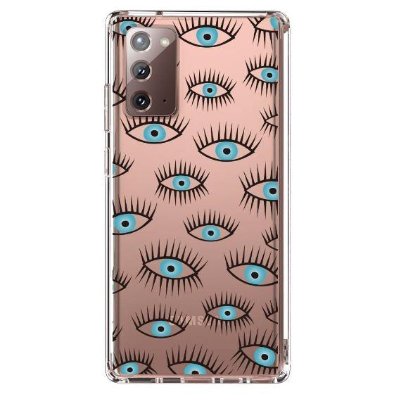 Evil Eyes Phone Case - Samsung Galaxy Note 20 Case - MOSNOVO