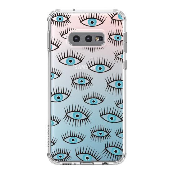 Evil Eyes Phone Case - Samsung Galaxy S10e Case - MOSNOVO