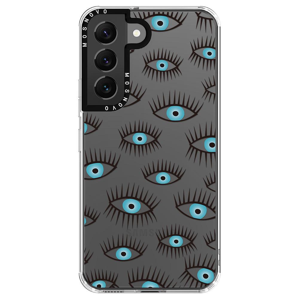 Evil Eye Phone Case - Samsung Galaxy S22 Case - MOSNOVO