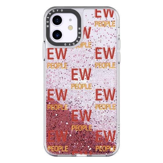 EW People Glitter Phone Case - iPhone 11 Case - MOSNOVO