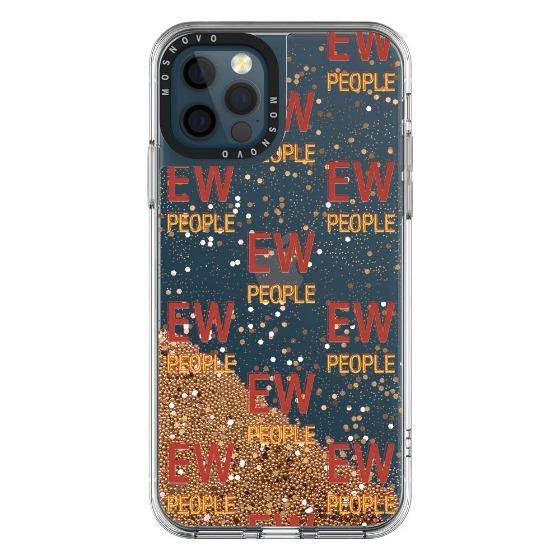 EW People Glitter Phone Case - iPhone 12 Pro Max Case - MOSNOVO