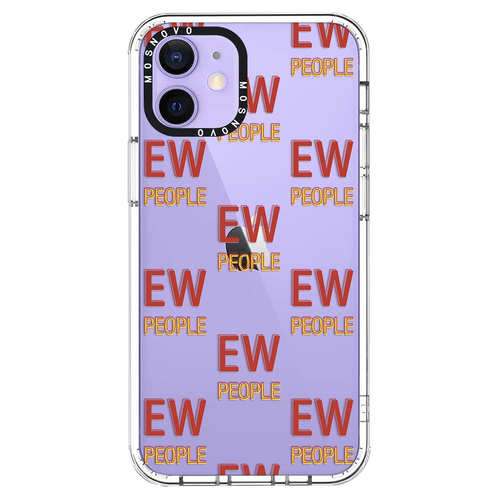EW People Phone Case - iPhone 12 Mini Case - MOSNOVO