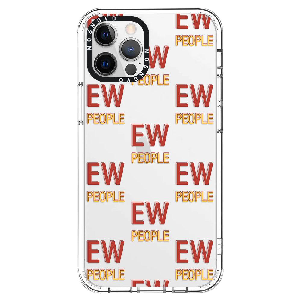 EW People Phone Case - iPhone 12 Pro Case - MOSNOVO