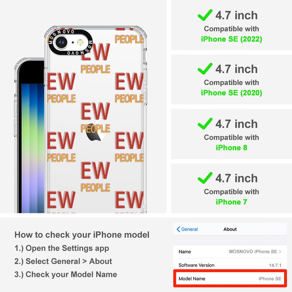 EW People Phone Case - iPhone 8 Case - MOSNOVO