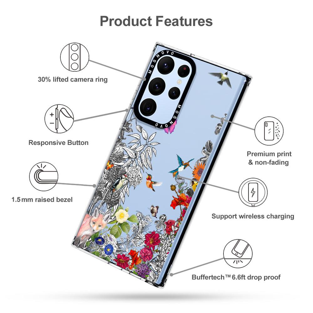 Fairy Forest Phone Case - Samsung Galaxy S22 Ultra Case - MOSNOVO