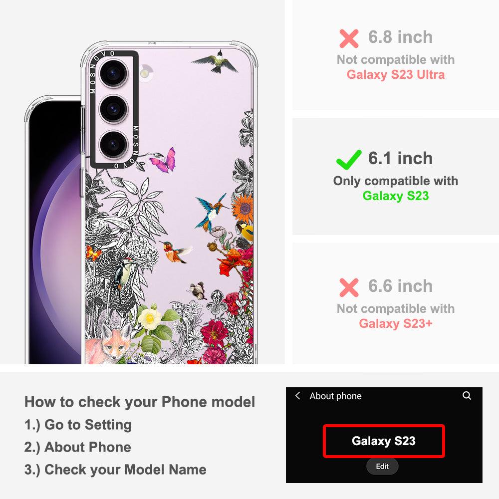 Fairy Forest Phone Case - Samsung Galaxy S23 Case - MOSNOVO