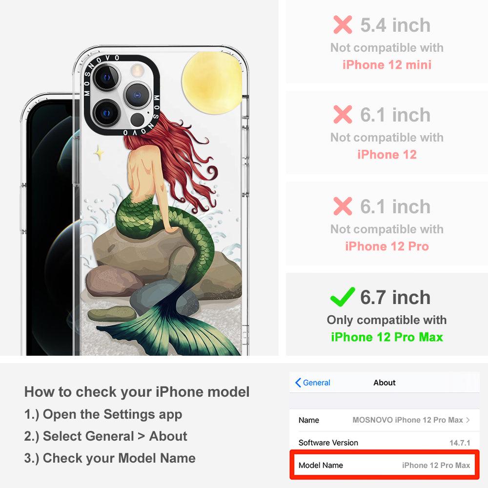 Fairy Mermaid Phone Case - iPhone 12 Pro Max Case - MOSNOVO