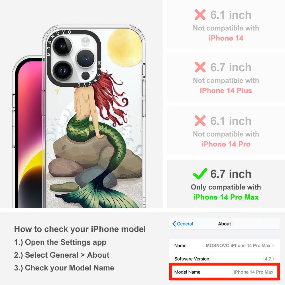 Fairy Mermaid Phone Case - iPhone 14 Pro Max Case - MOSNOVO