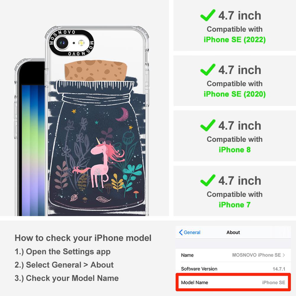Fairy Unicorn Phone Case - iPhone SE 2020 Case - MOSNOVO