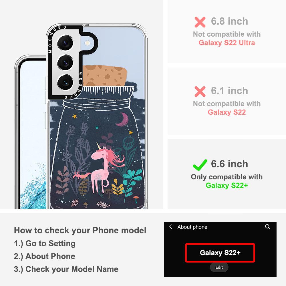 Fairy Unicorn Phone Case - Samsung Galaxy S22 Plus Case - MOSNOVO