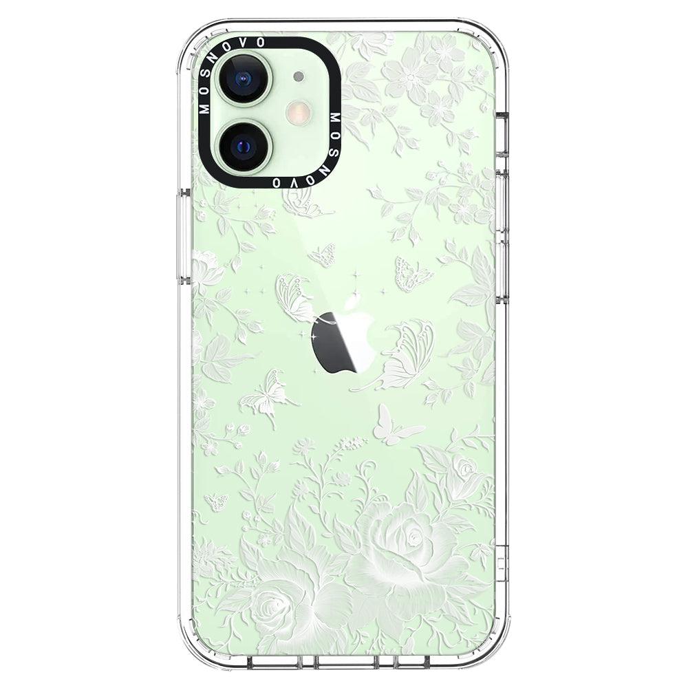 Fairy White Garden Phone Case - iPhone 12 Case - MOSNOVO