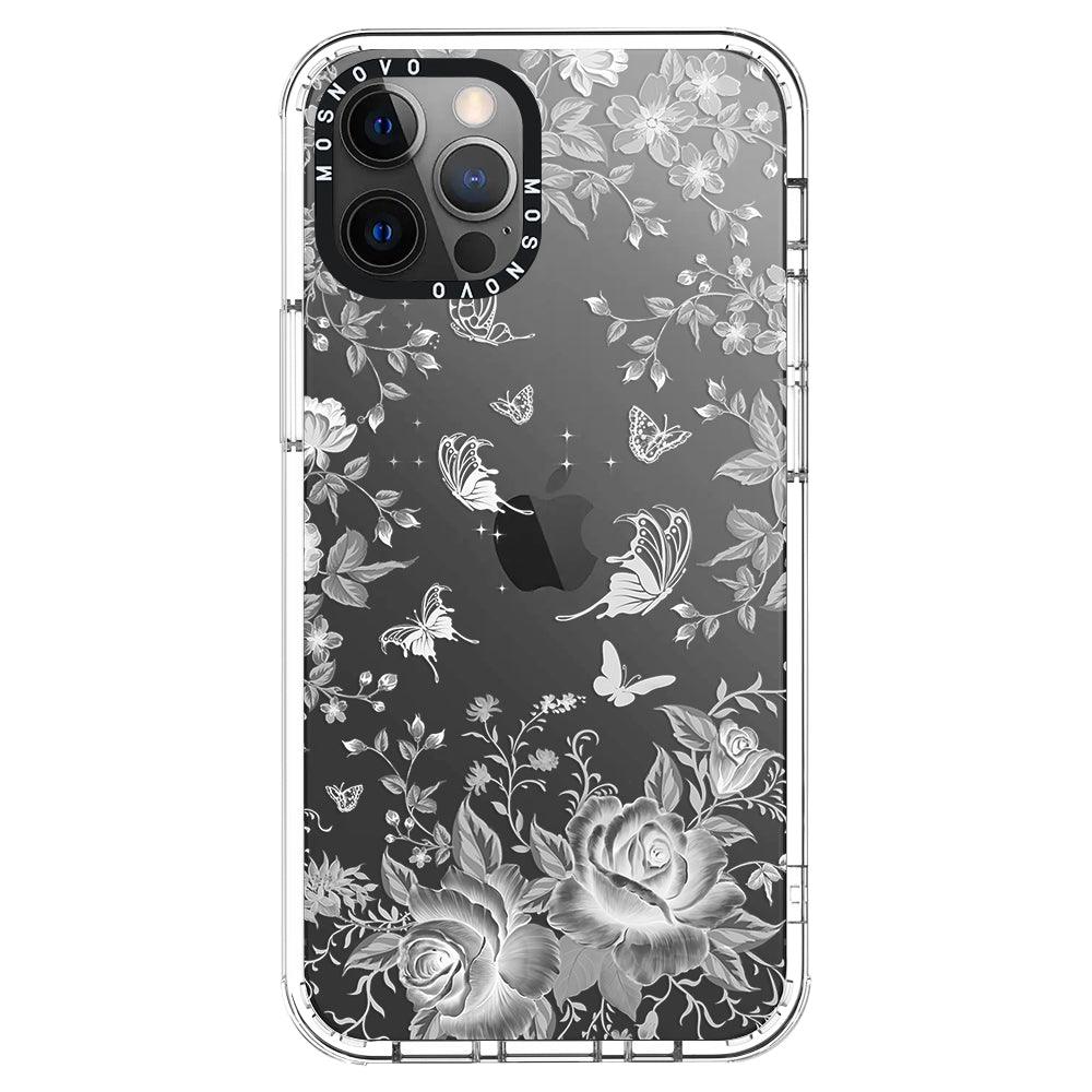 Fairy White Garden Phone Case - iPhone 12 Pro Case - MOSNOVO
