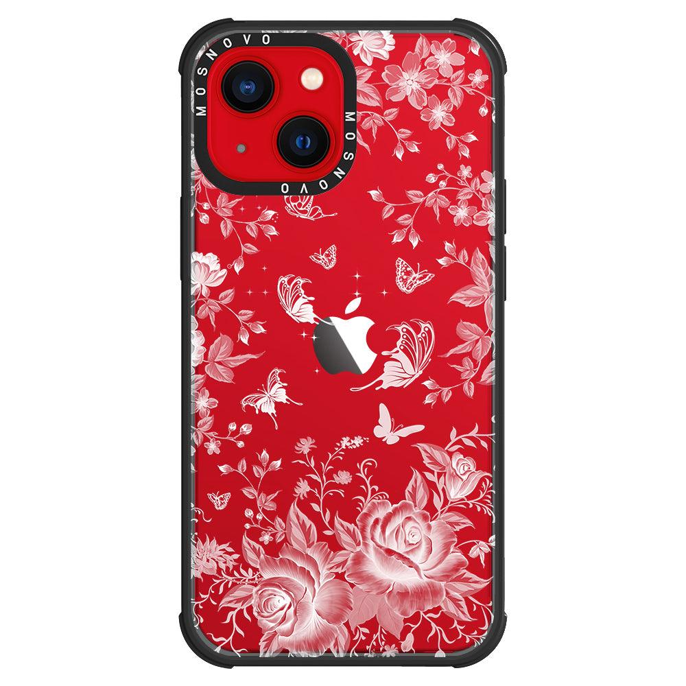 Fairy White Garden Phone Case - iPhone 13 Case - MOSNOVO