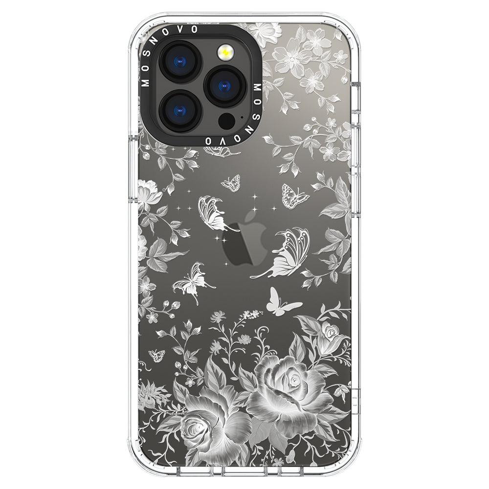 Fairy White Garden Phone Case - iPhone 13 Pro Case - MOSNOVO
