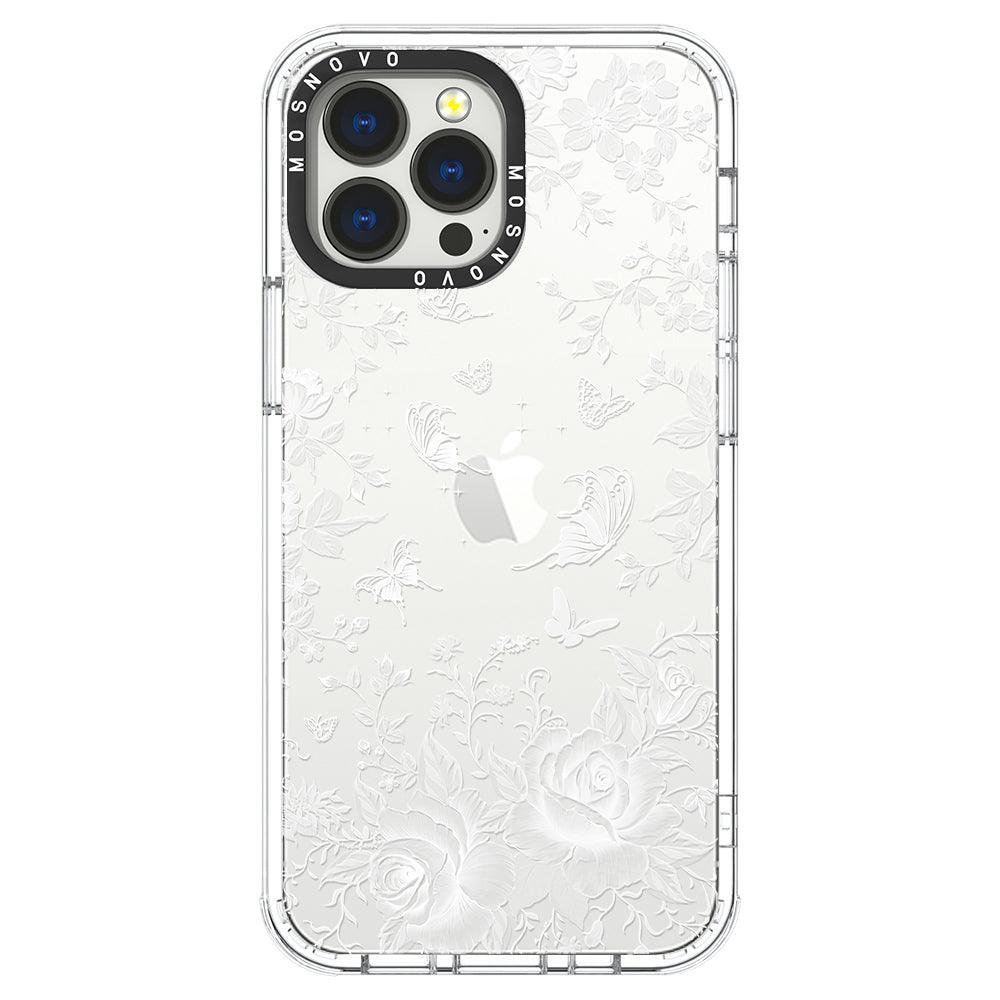 Fairy White Garden Phone Case - iPhone 13 Pro Max Case - MOSNOVO