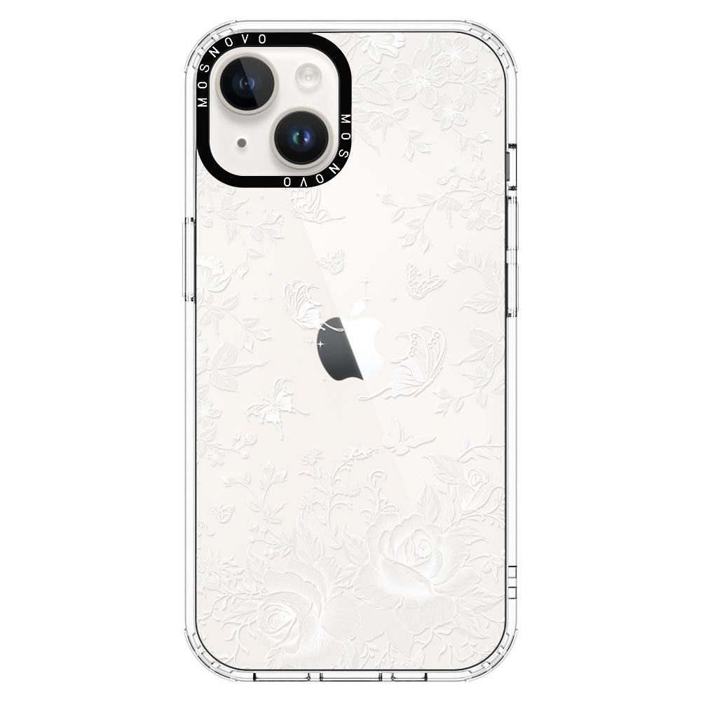 Fairy White Garden Phone Case - iPhone 14 Case - MOSNOVO