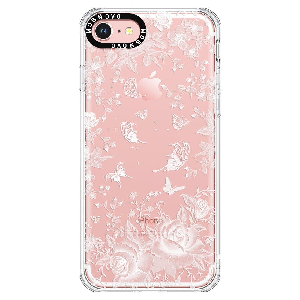 Fairy White Garden Phone Case - iPhone 8 Case - MOSNOVO