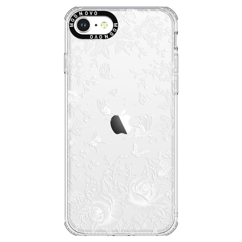 Fairy White Garden Phone Case - iPhone SE 2022 Case - MOSNOVO