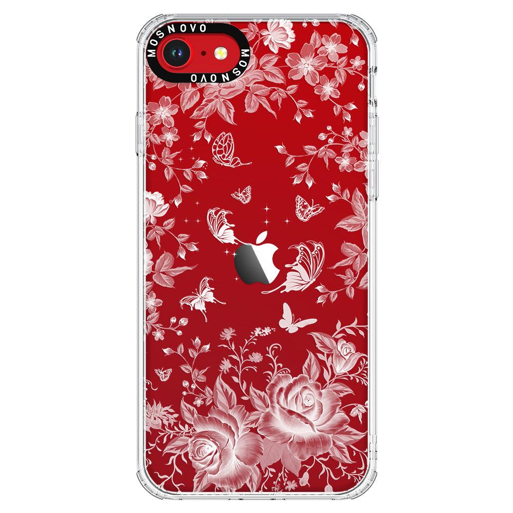 Fairy White Garden Phone Case - iPhone SE 2022 Case - MOSNOVO