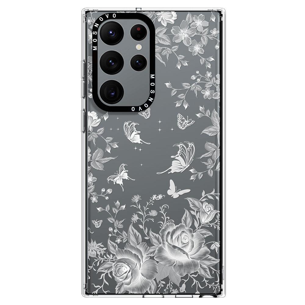 Fairy Rose Garden Phone Case - Samsung Galaxy S22 Ultra Case - MOSNOVO