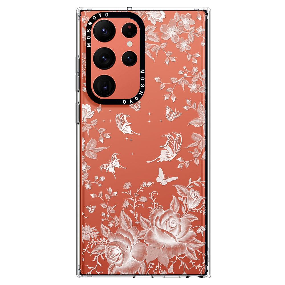 Fairy Rose Garden Phone Case - Samsung Galaxy S22 Ultra Case - MOSNOVO