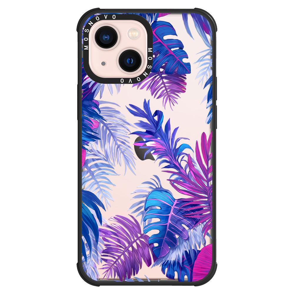 Fancy Palm Leaves Phone Case - iPhone 13 Case - MOSNOVO
