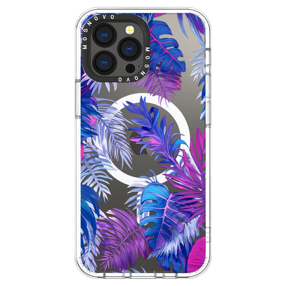 Fancy Palm Leaves Phone Case - iPhone 13 Pro Max Case - MOSNOVO