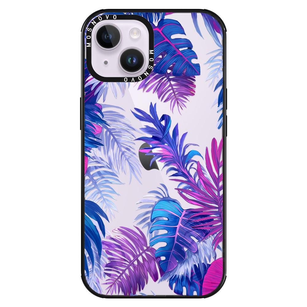 Fancy Palm Leaves Phone Case - iPhone 14 Case - MOSNOVO