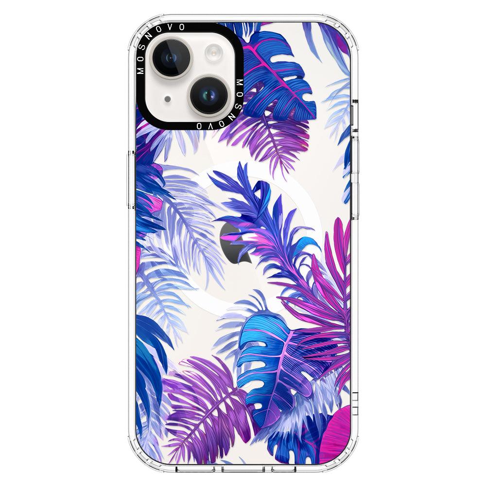Fancy Palm Leaves Phone Case - iPhone 14 Case - MOSNOVO