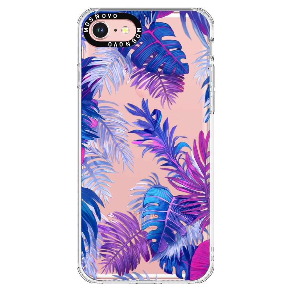 Fancy Palm Leaves Phone Case - iPhone 8 Case - MOSNOVO