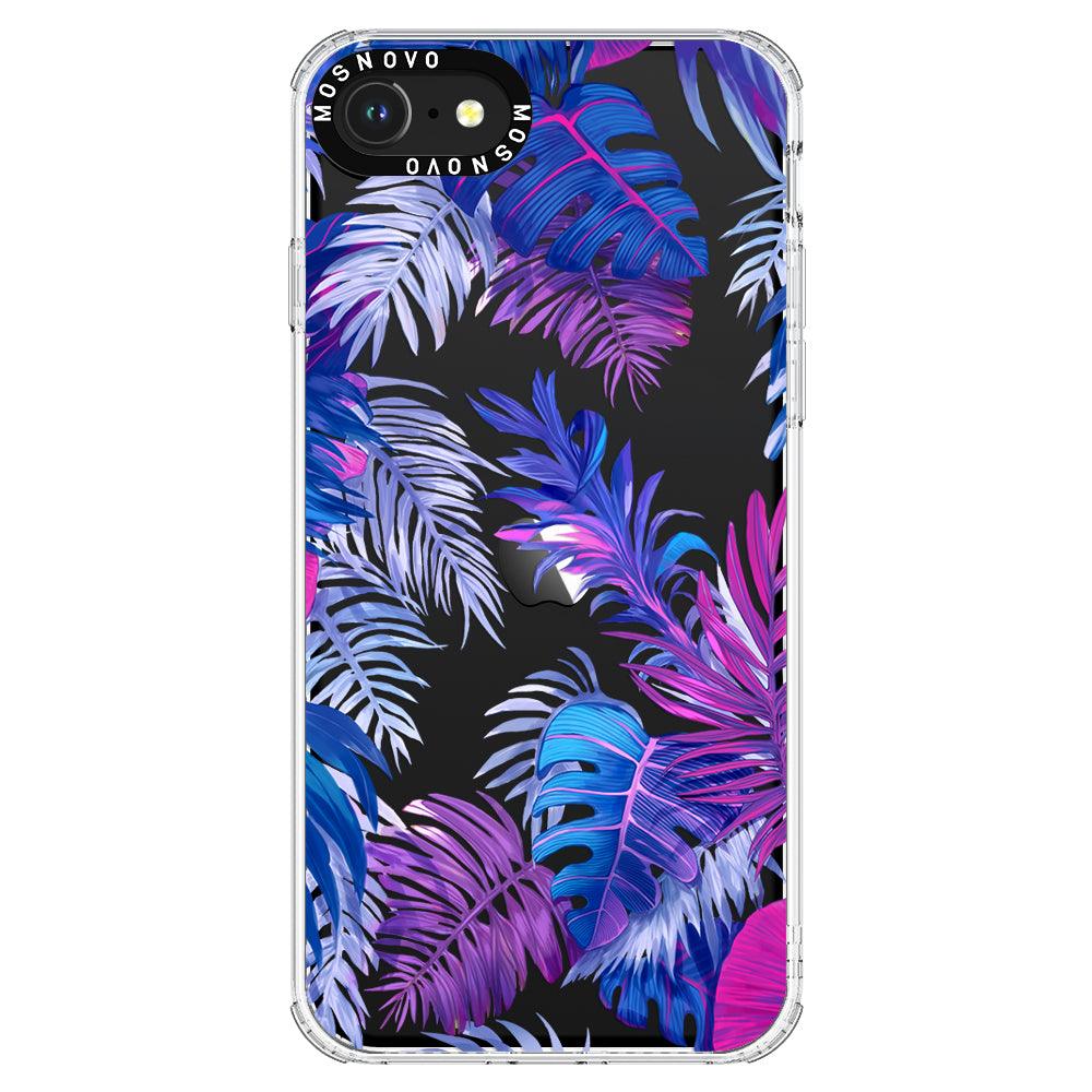 Fancy Palm Leaves Phone Case - iPhone SE 2020 Case - MOSNOVO