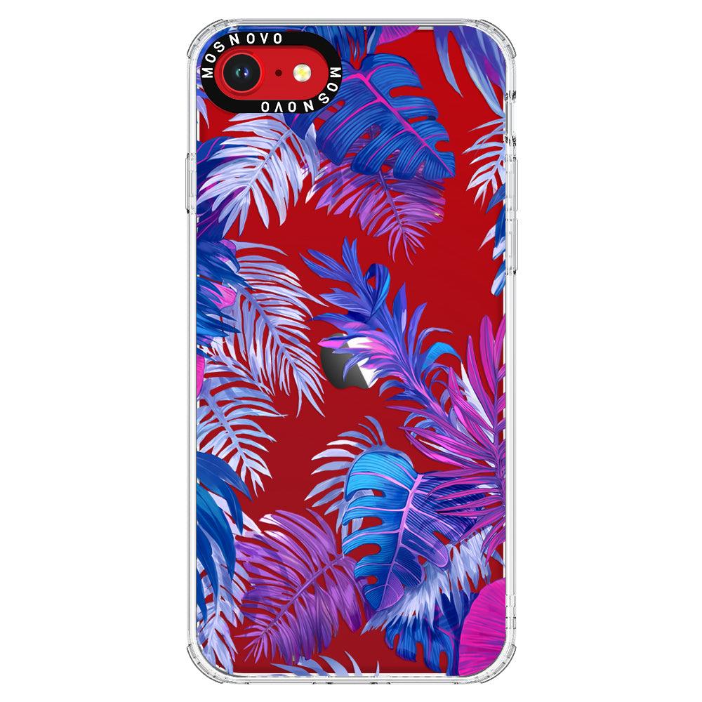 Fancy Palm Leaves Phone Case - iPhone SE 2022 Case - MOSNOVO