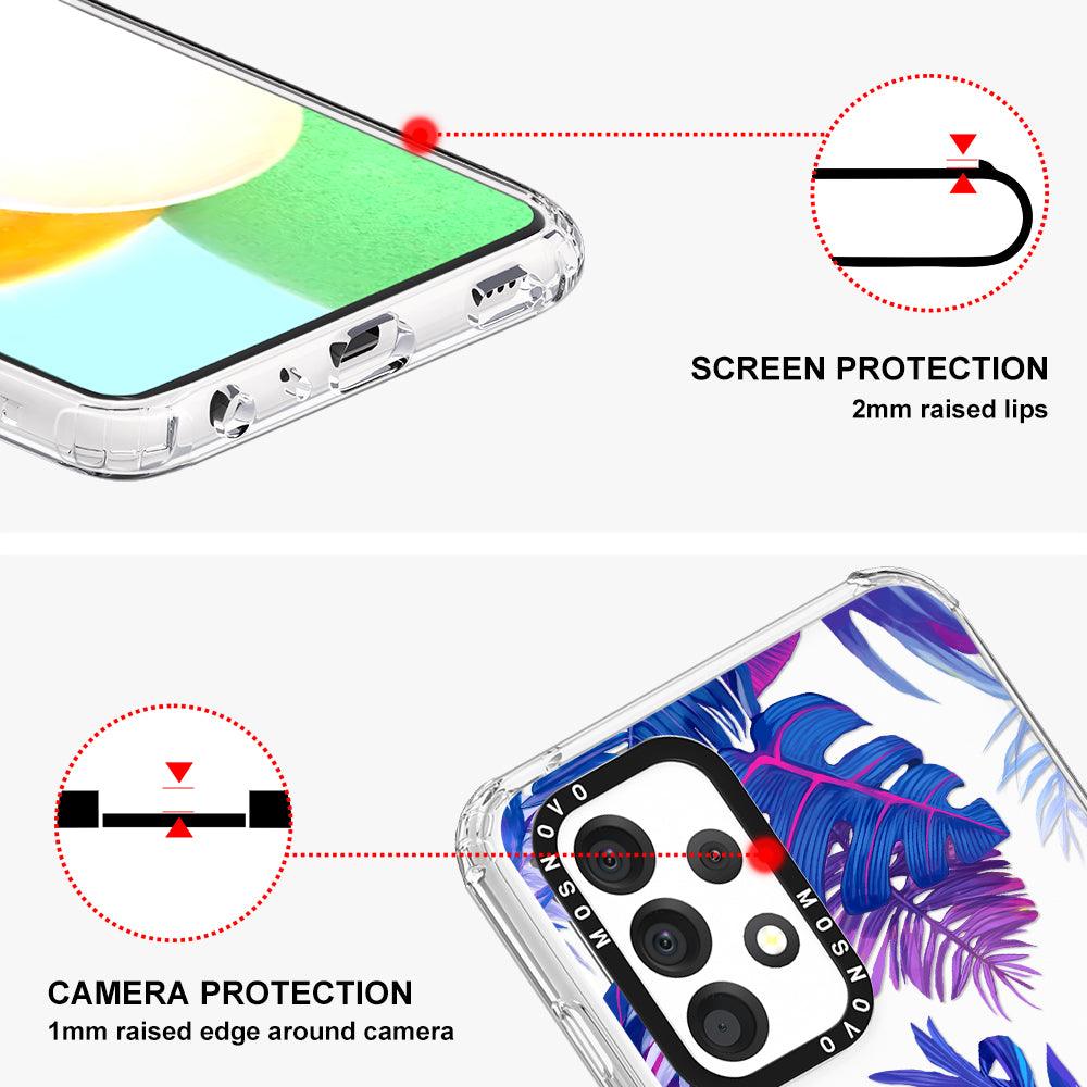 Fancy Palm Leaf Phone Case - Samsung Galaxy A52 & A52s Case - MOSNOVO