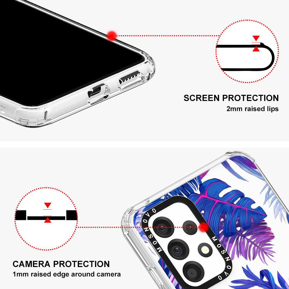 Fancy Palm Leaf Phone Case - Samsung Galaxy A53 Case - MOSNOVO